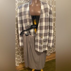Flannel 2 Piece Women’s Dress Suit